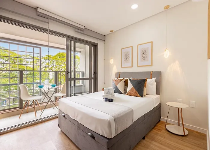 Easy Star - Lindo Studio Na M Elhor Localizacao Do Brooklin!- Zr01H